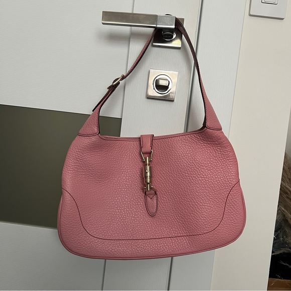 SOLD Gucci Pink Medium Jackie Bag - Picture 5 of 9